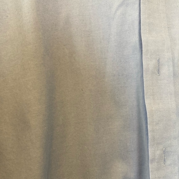 Versona XL Cotton Blue Classic Button Down Dress Shirt - Picture 5 of 5